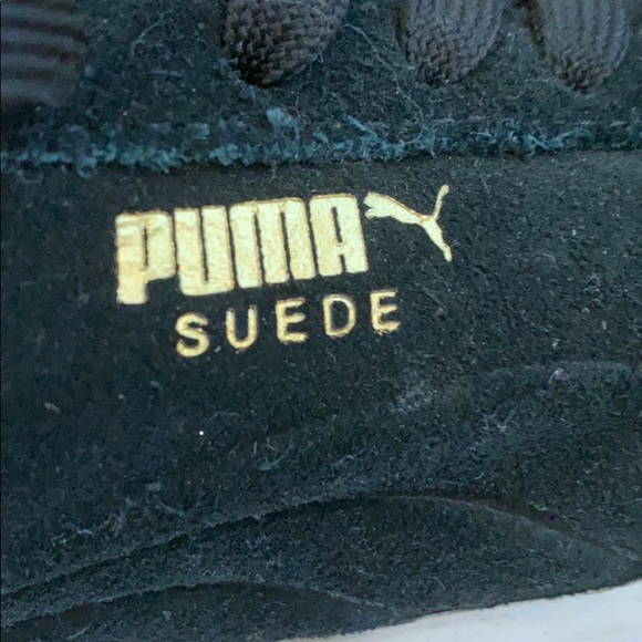 Puma Black Suede Sneakers - Picture 4 of 4
